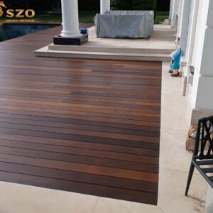 Garden ash deck