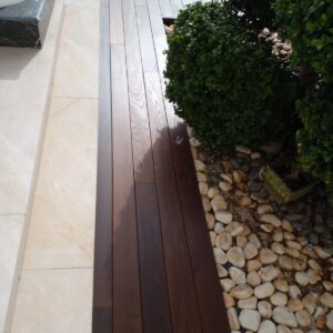 Bahçe ahşap deck m² dişbudak